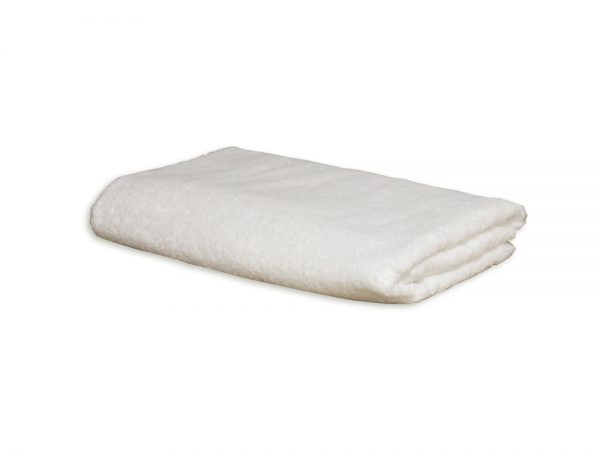 Classical Bath Towel (White)