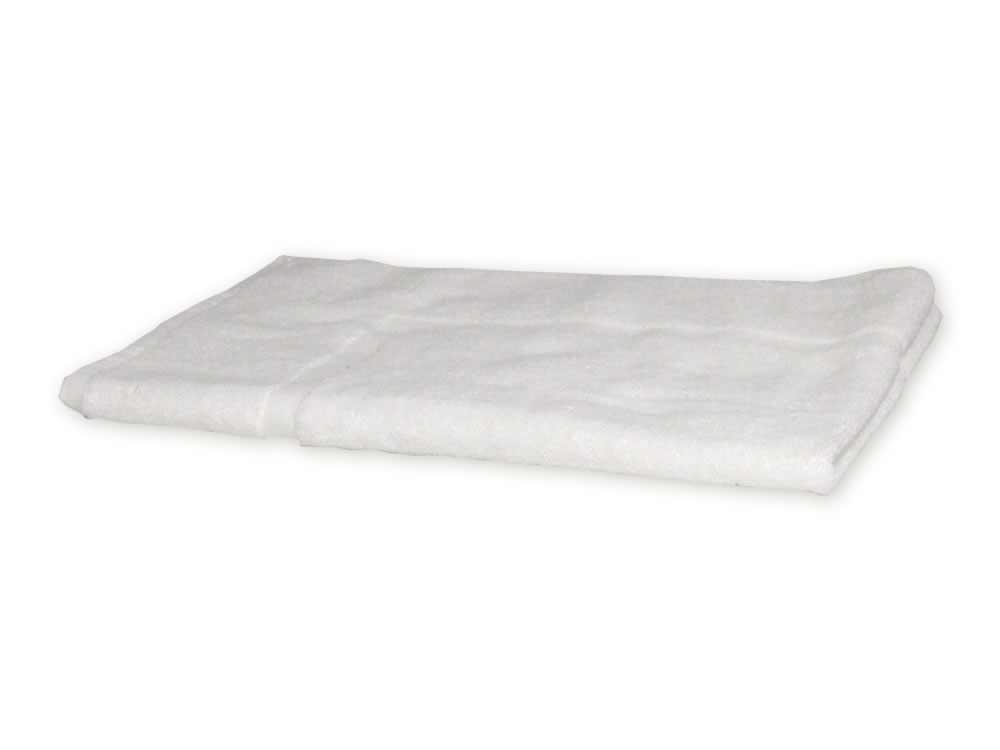 Deluxe Bath Mat (White) Linen and Towels