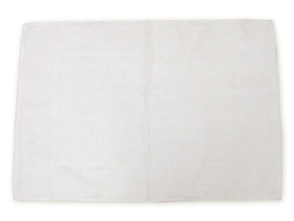 Executive White Bath Mat | Premium Quality | Linen and Towels