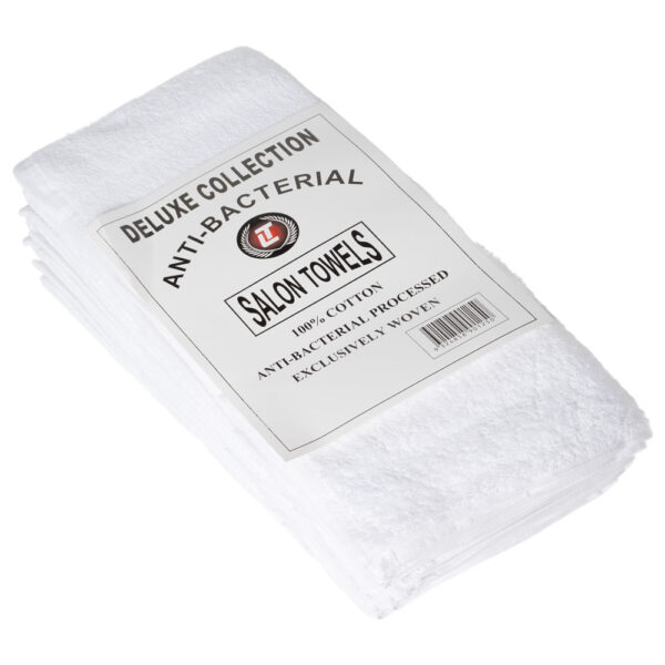 Deluxe Salon Towels – White Pack of 50