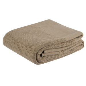 Cellular-Cotton-Blanket-beige