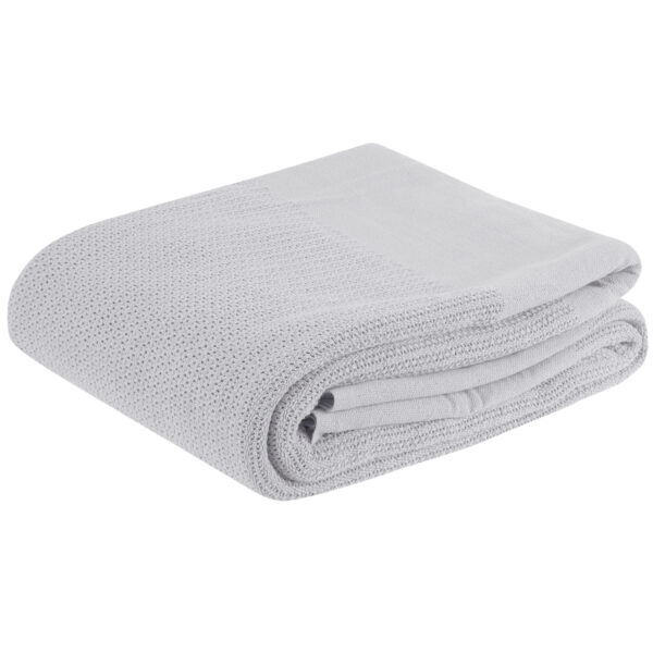 Double/Queen Cellular Cotton Blankets (WHITE)