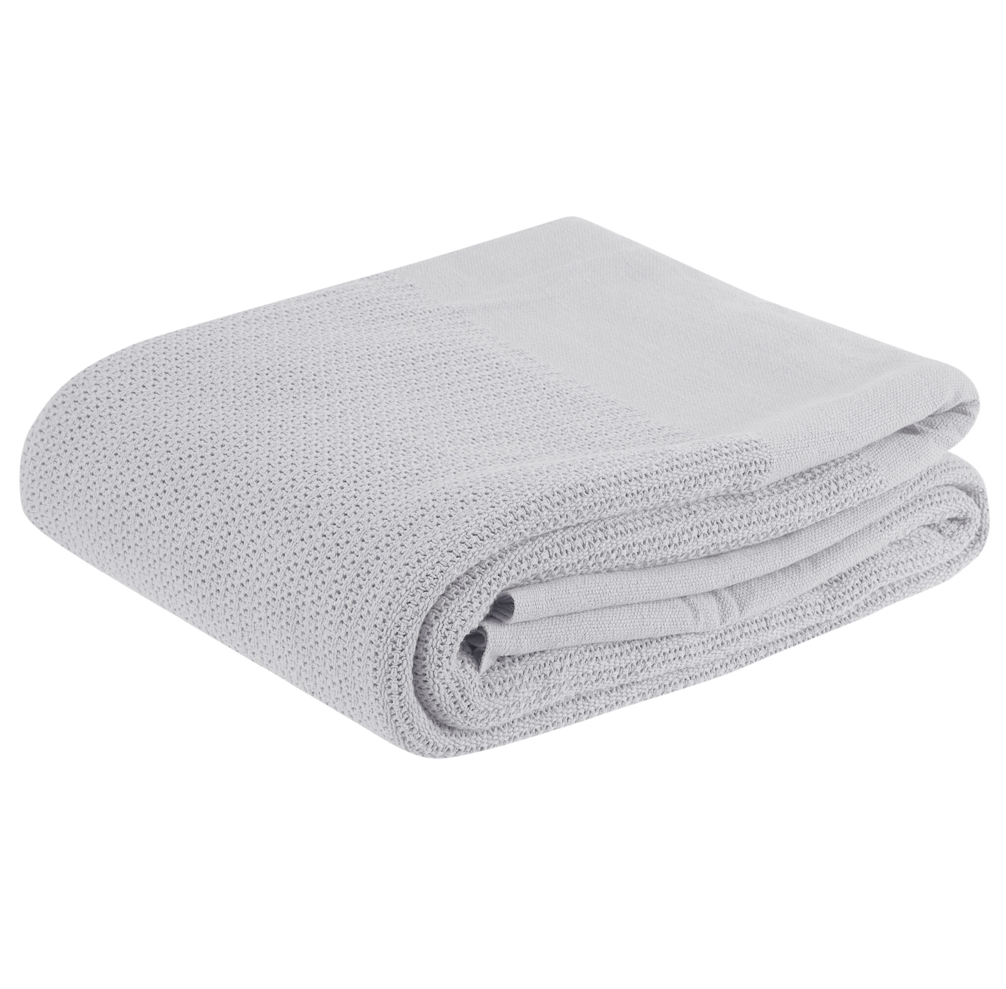 Cellular-Cotton-Blanket-white