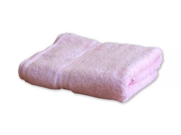 Pink Colour Bath Towel