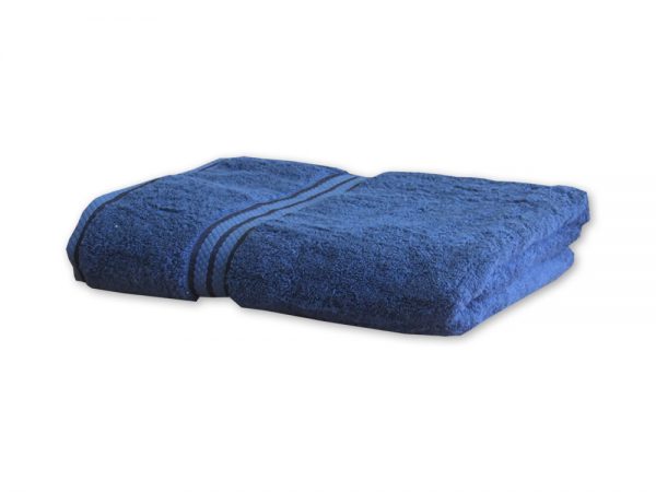 Navy Blue Colour Bath Towel