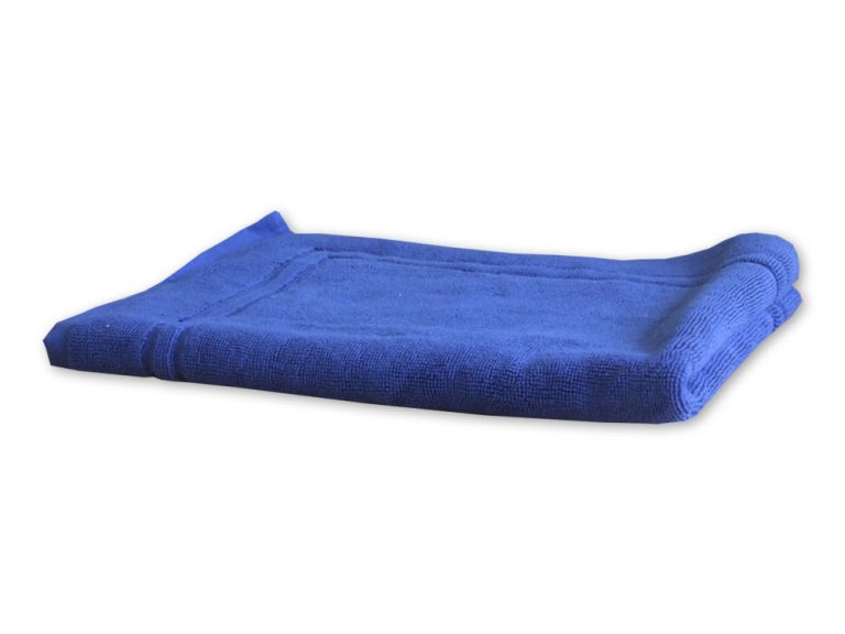 Royal Blue Bath Mat Vibrant Color and Comfort Linen and Towels