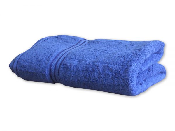 Royal Blue Colour Bath Sheet