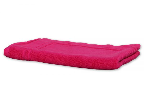 Fuchsia Colour Bath Mat