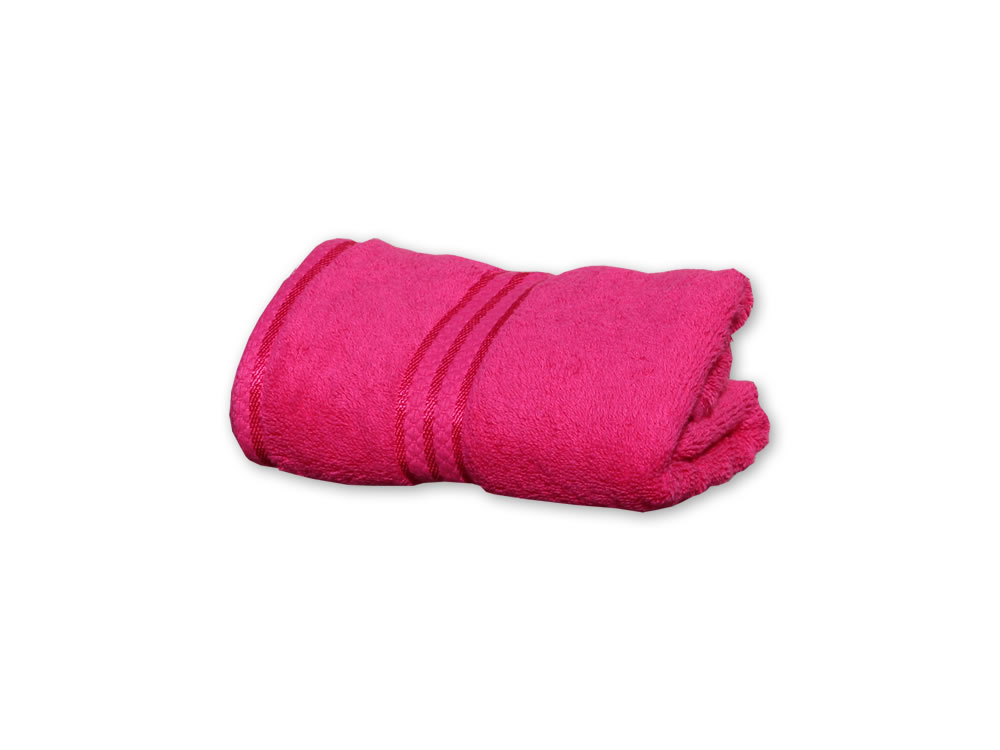 Fuchsia Hand Towel Vibrant Color and Softness Linen and Towels