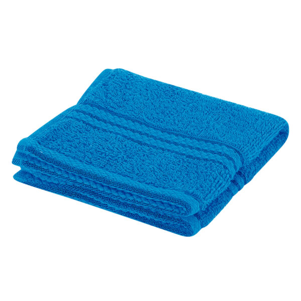 Aqua Colour Face Washer
