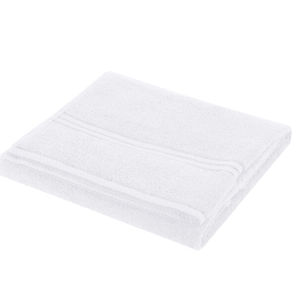 White Colour Bath Towel