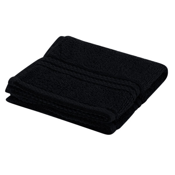 Black Colour Face Washer