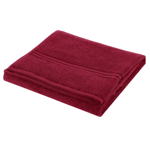 Cherry Colour Bath Towel