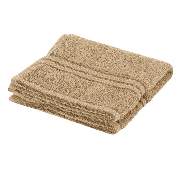 Coffee Colour Face Washer