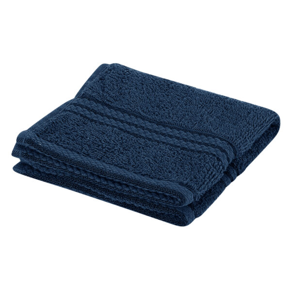 Navy Blue Colour Face Washer