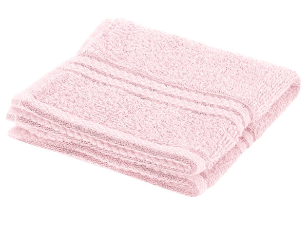 Pink Colour Face Washer