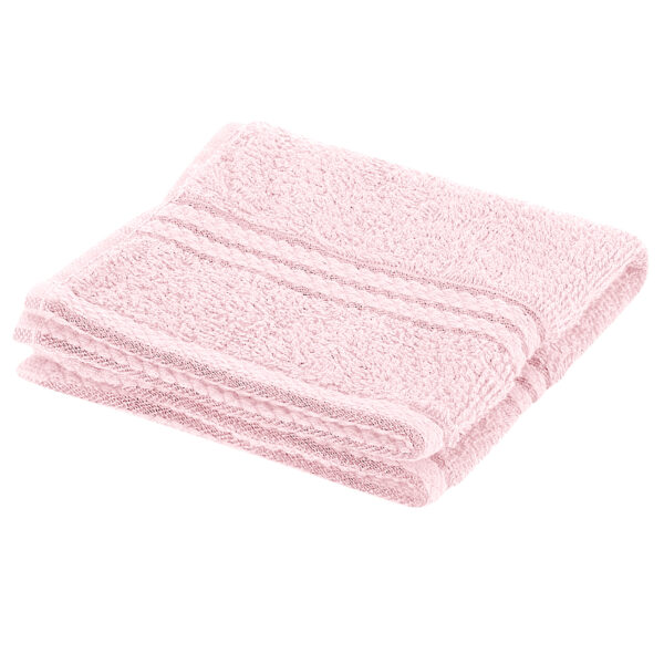 Pink Colour Face Washer