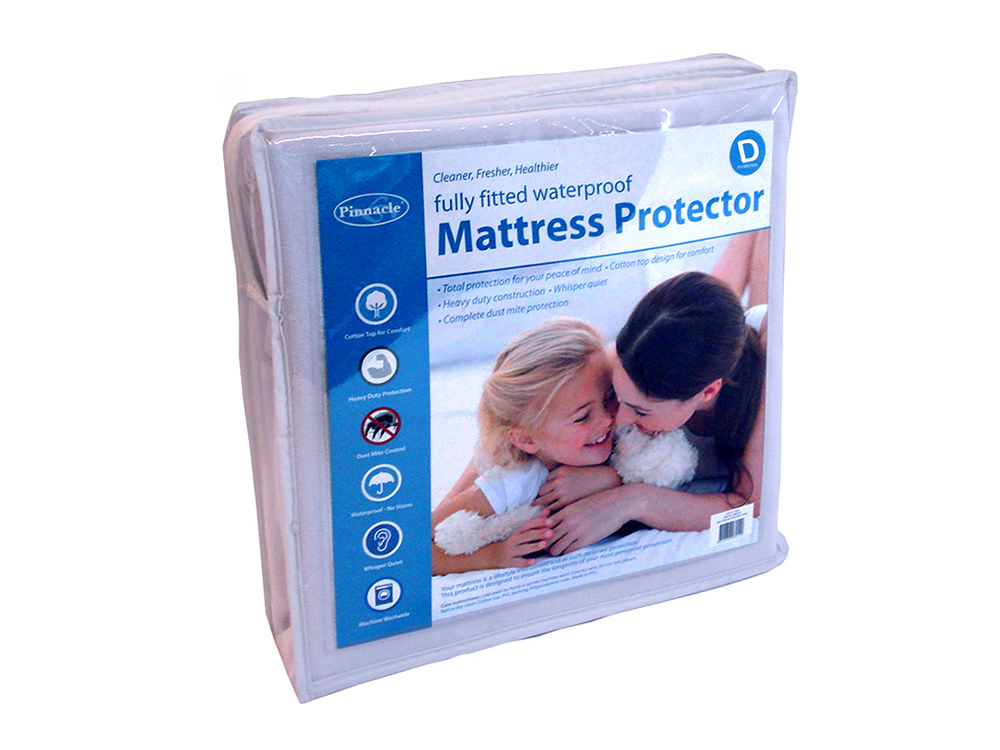 double size waterproof mattress protector
