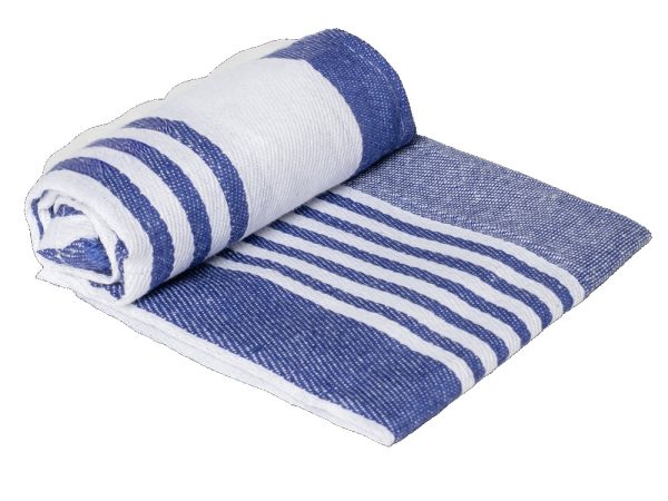 Tea Towel Blue/White (1 Pc)