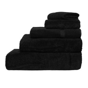 commercial black-towels
